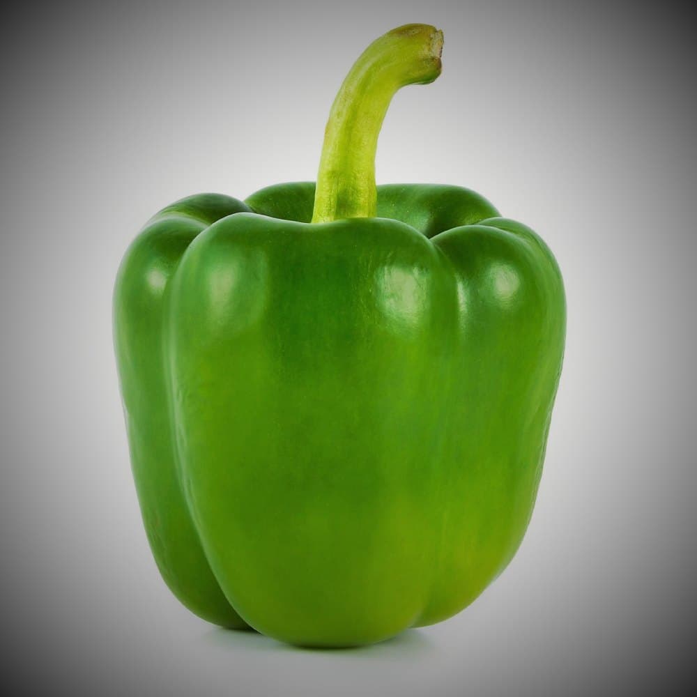 Green capsicum