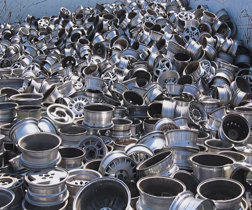 Aluminum Wheel Scrap